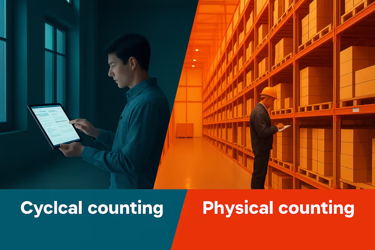 Recuento cíclico vs. recuento físico: comprenda las diferencias y elija el método ideal